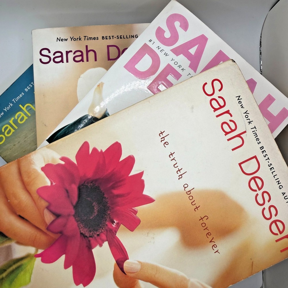 Sarah Dessen Book Lot Young Adult Paperback Multicolor YA Romance Novels 4 Books